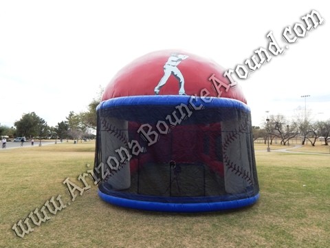 Inflatable batting cage rental Scottsdale, Arizona